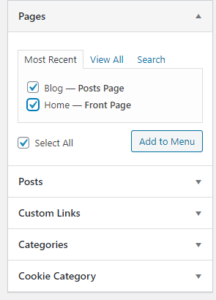 How to add a homepage in wordpress