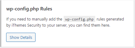 Disable wp-config.php