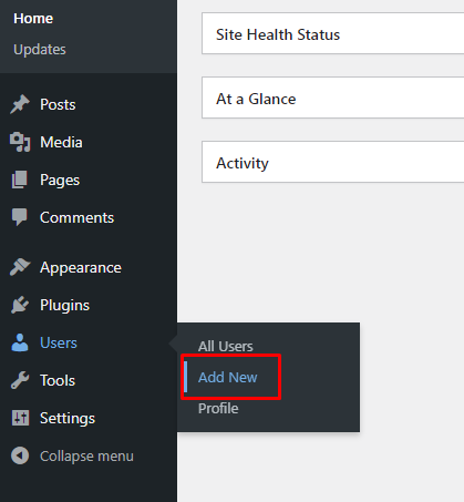 Add New User