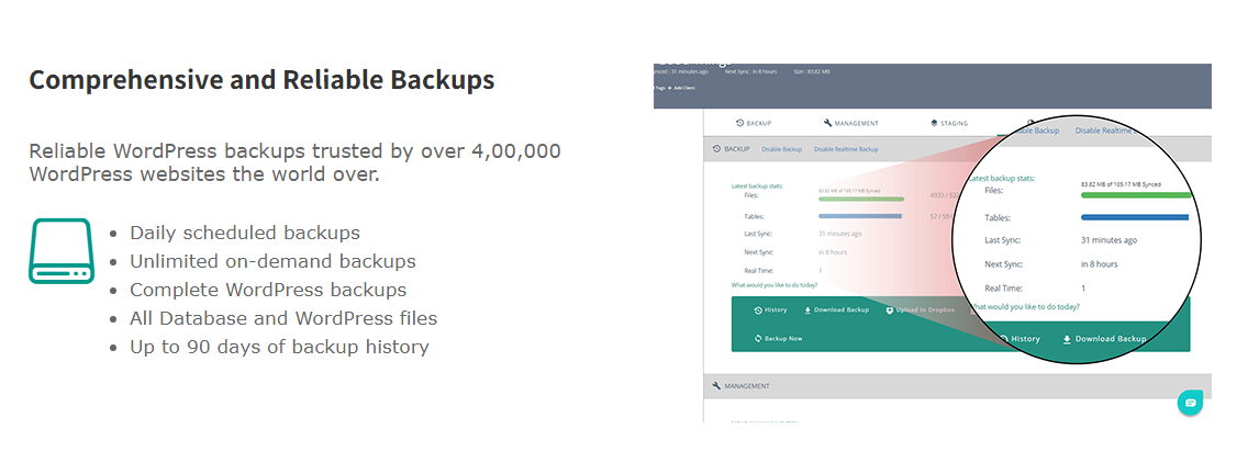 blogvault reliable backup