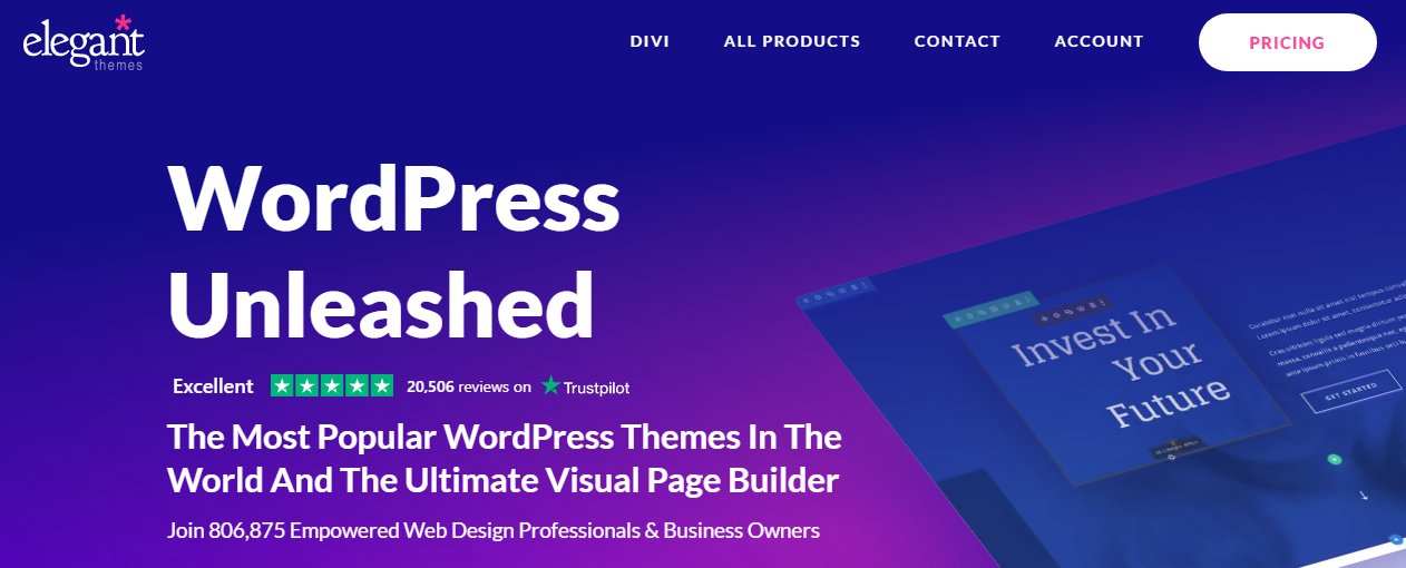 elegant themes wordpress