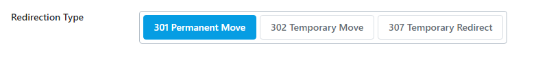 redirection type rankmath