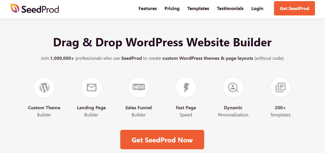 seedprod wordpress website builder