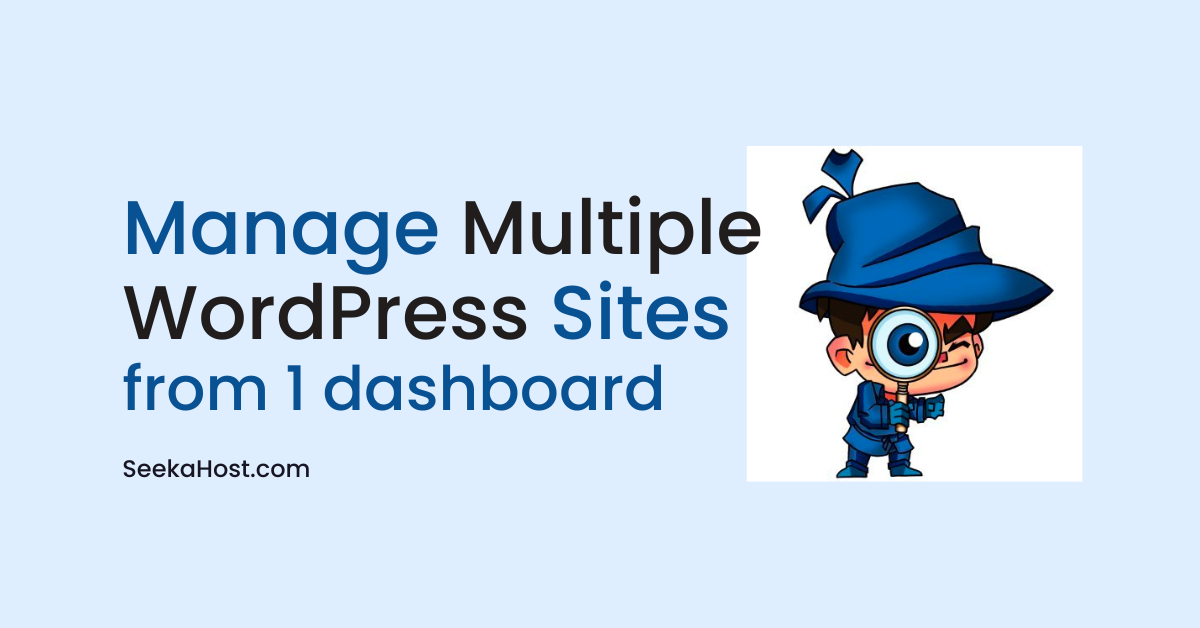 manage multiple wordpress