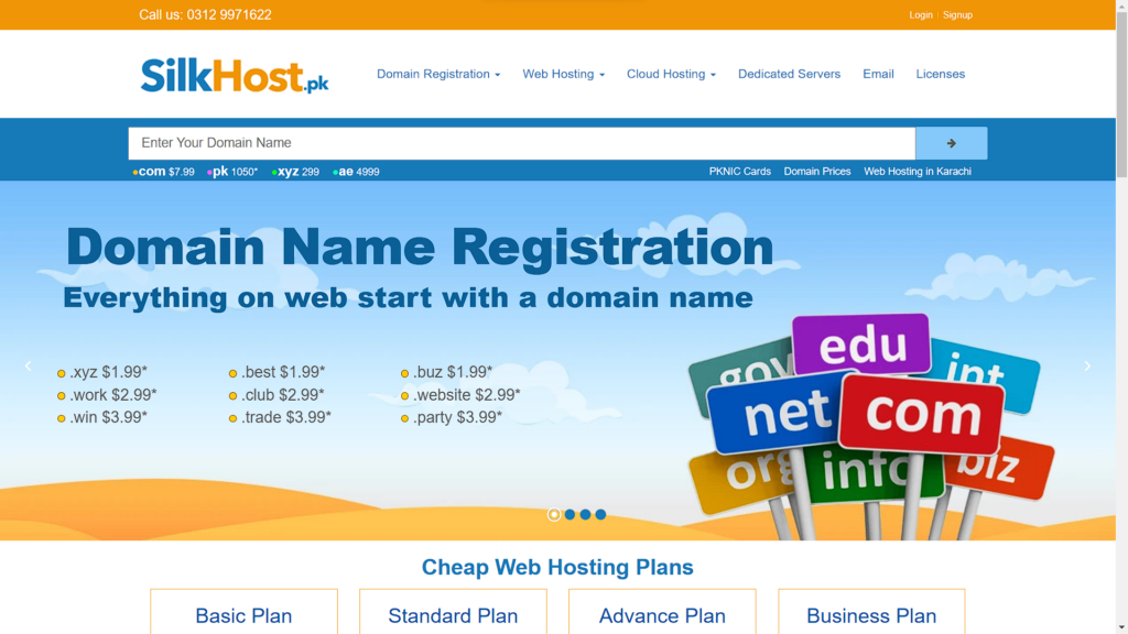 Register Domain with Silk Host