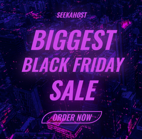 SeekaHost Black Friday and Cyber Monday Deals