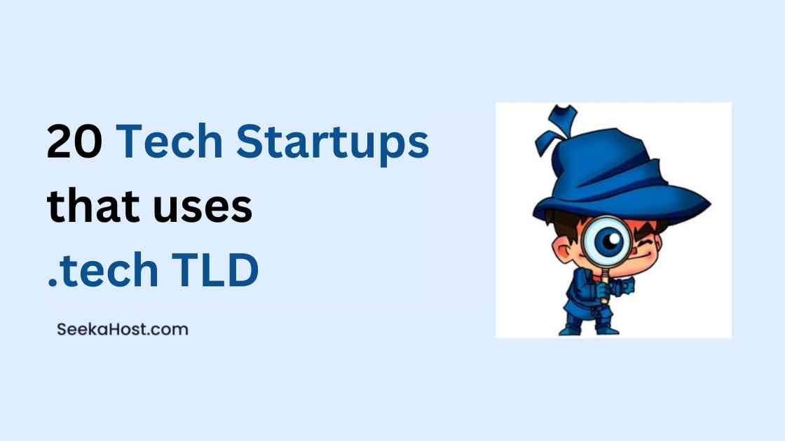 tech startups use .tech tld