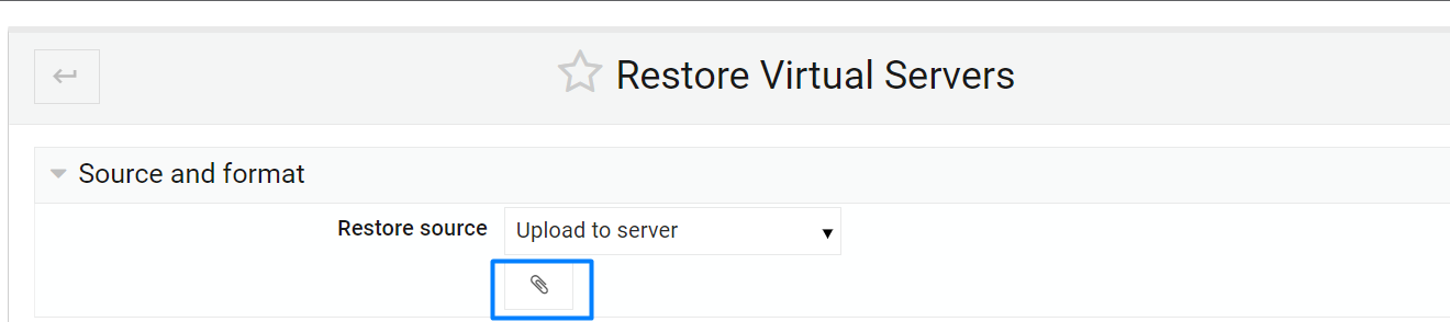 Backup Upload to server option
