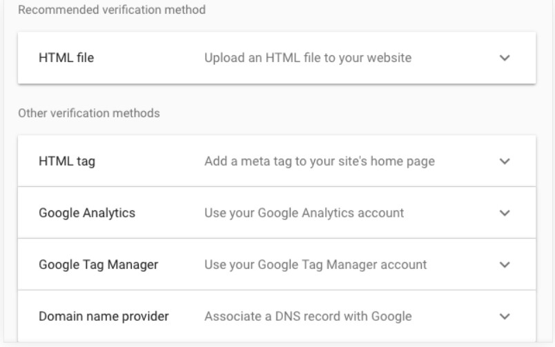 Different Methods to Verify Google Search Console