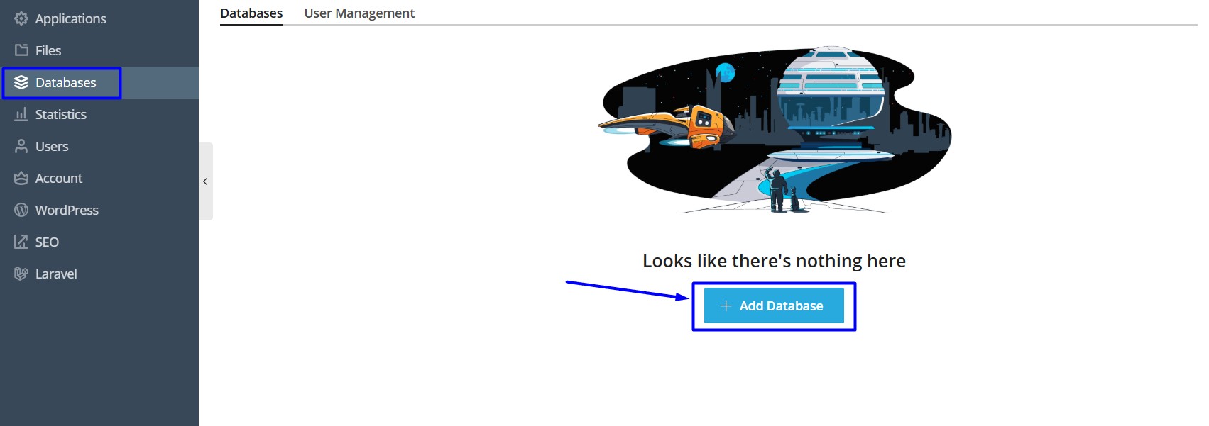 Click Add Database