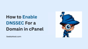 Enable DNSSEC in cPanel
