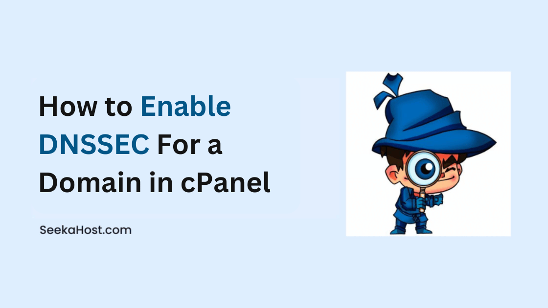 Enable DNSSEC in cPanel