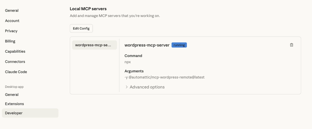 Verify Connection Claude Desktop
