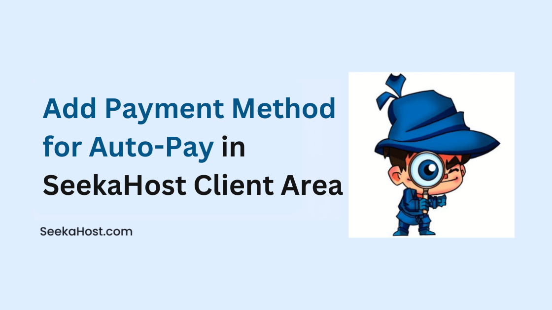 Add Payment Method for Auto-Pay