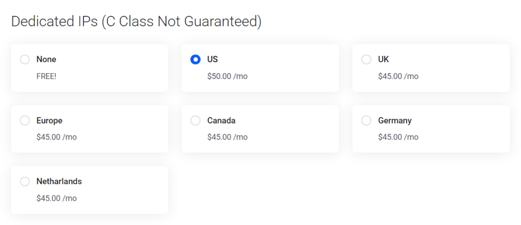 Dedicated IP SEO Hosting