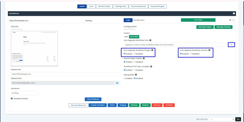 Automate WordPress