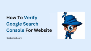 Verify Google Search Console