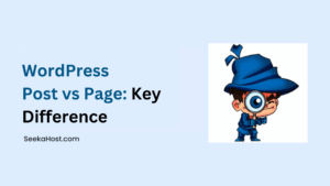 WordPress Post vs Page