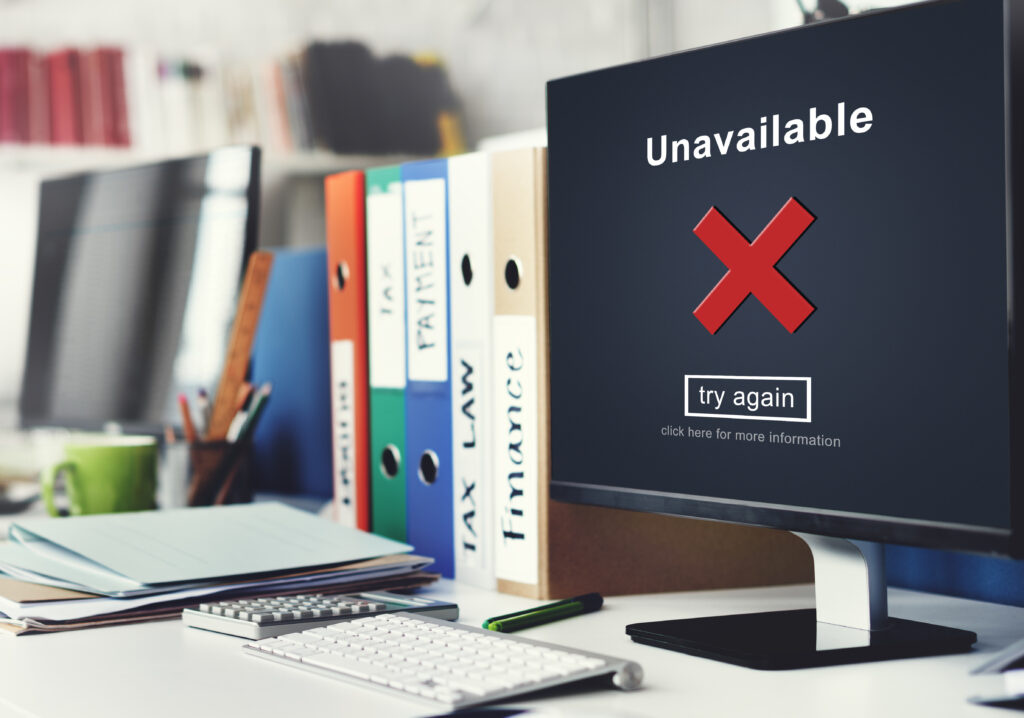 website downtime
