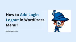 Add Login Logout in WordPress Menu
