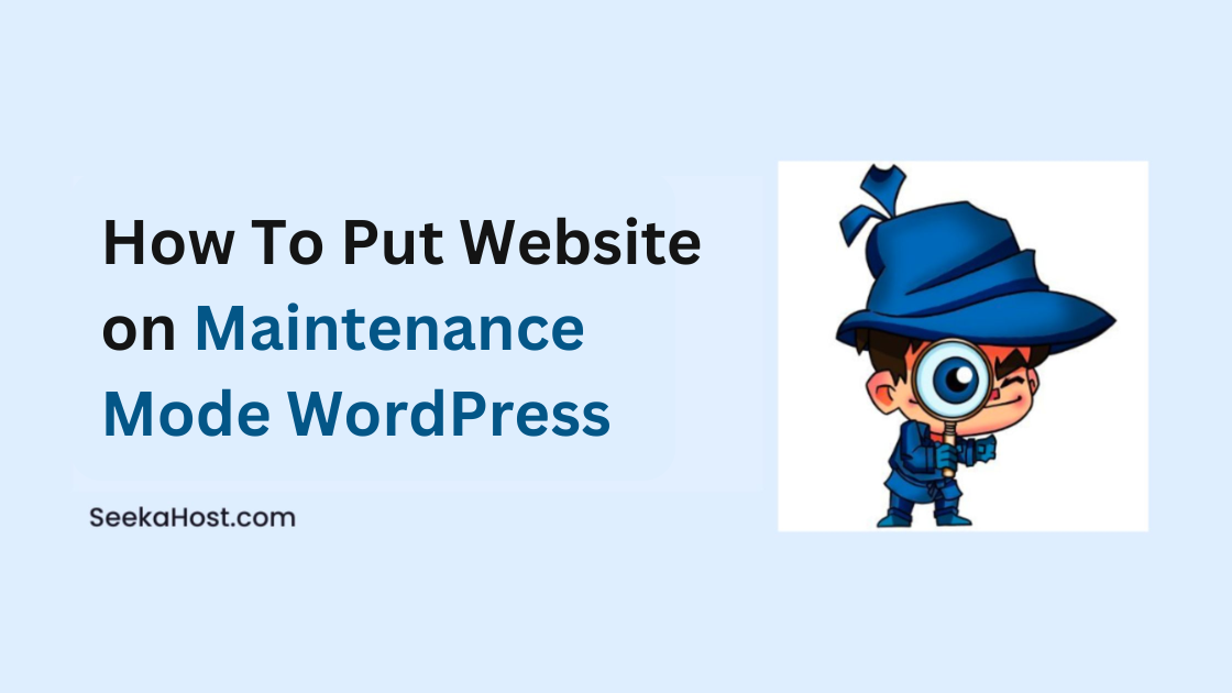 Maintenance Mode WordPress
