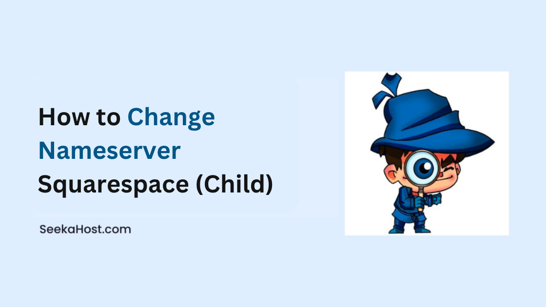 Change Nameserver in Squarespace